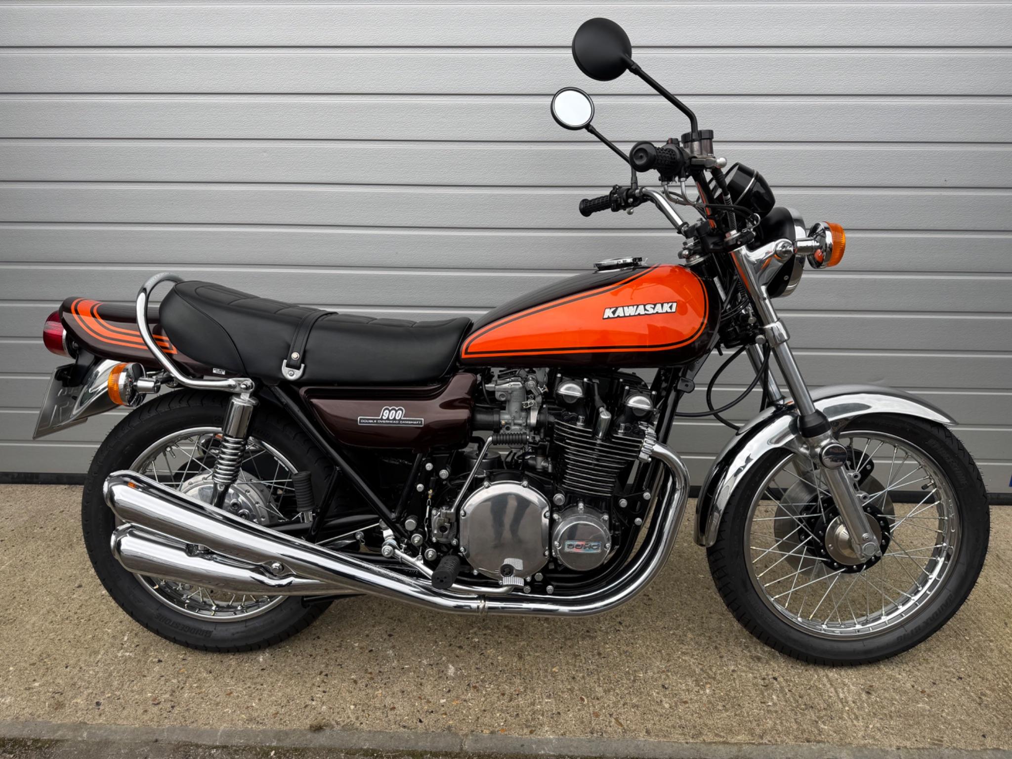 Z1 Z2 750 RS 900 ZⅠ ZⅡ ブレーキ キャリパー 右 リプロ品 ダブル